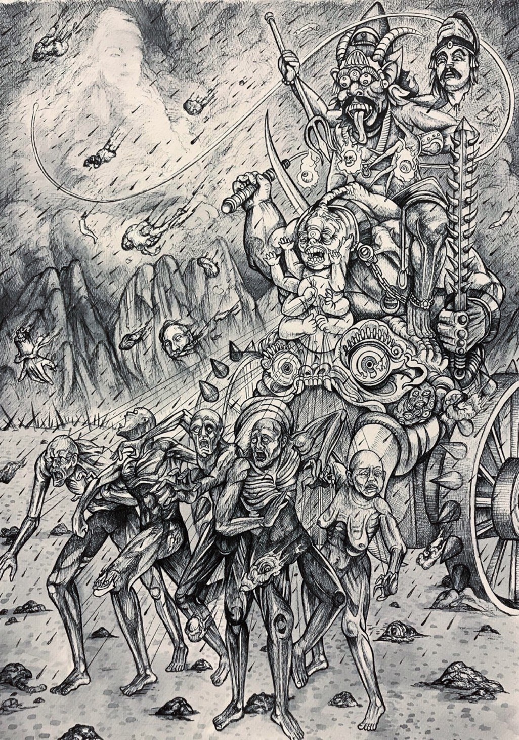 黃堅 Caine Wong 《地藏菩薩本願經》名曰鐵車；復有地獄 《Original Vows of Ksitigarbha Bodhisattva Sutra》